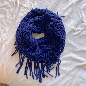 Royal Blue Infinity Scarf. EUC